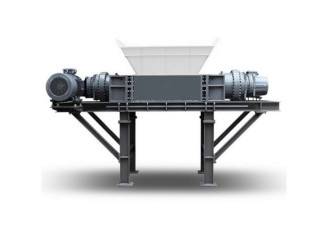 Langsamlaufender Zweiwellen-Zerkleinerer / Shredder WT